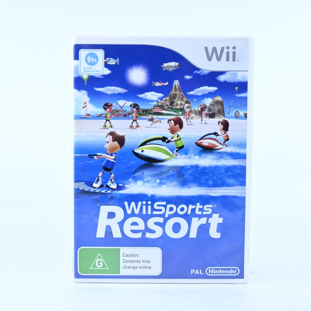 Wii Sports Resort - Nintendo Wii Game + Manual - PAL - MINT DISC!