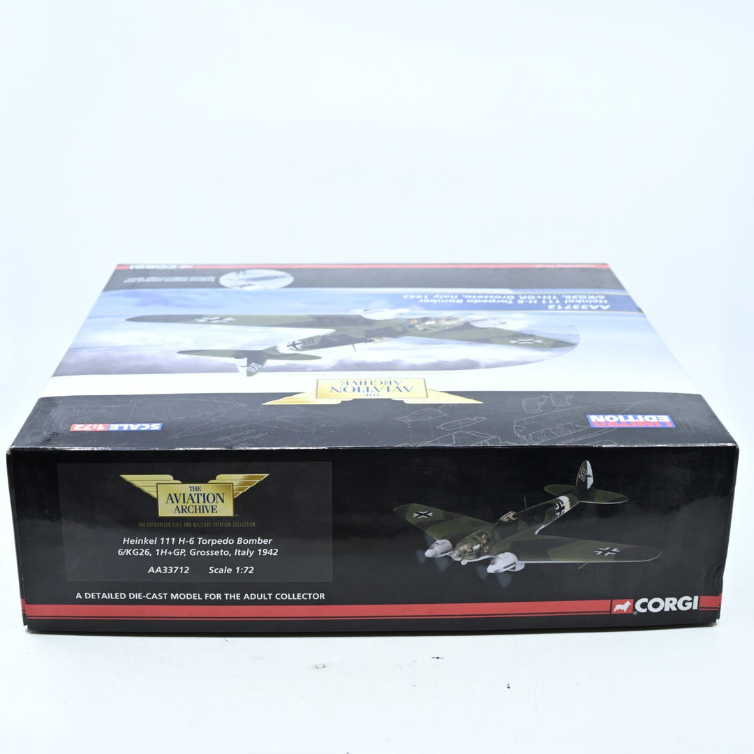 Corgi Aviation 1:72 Heinkel 111 H-6 Torpedo Bomber AA33712