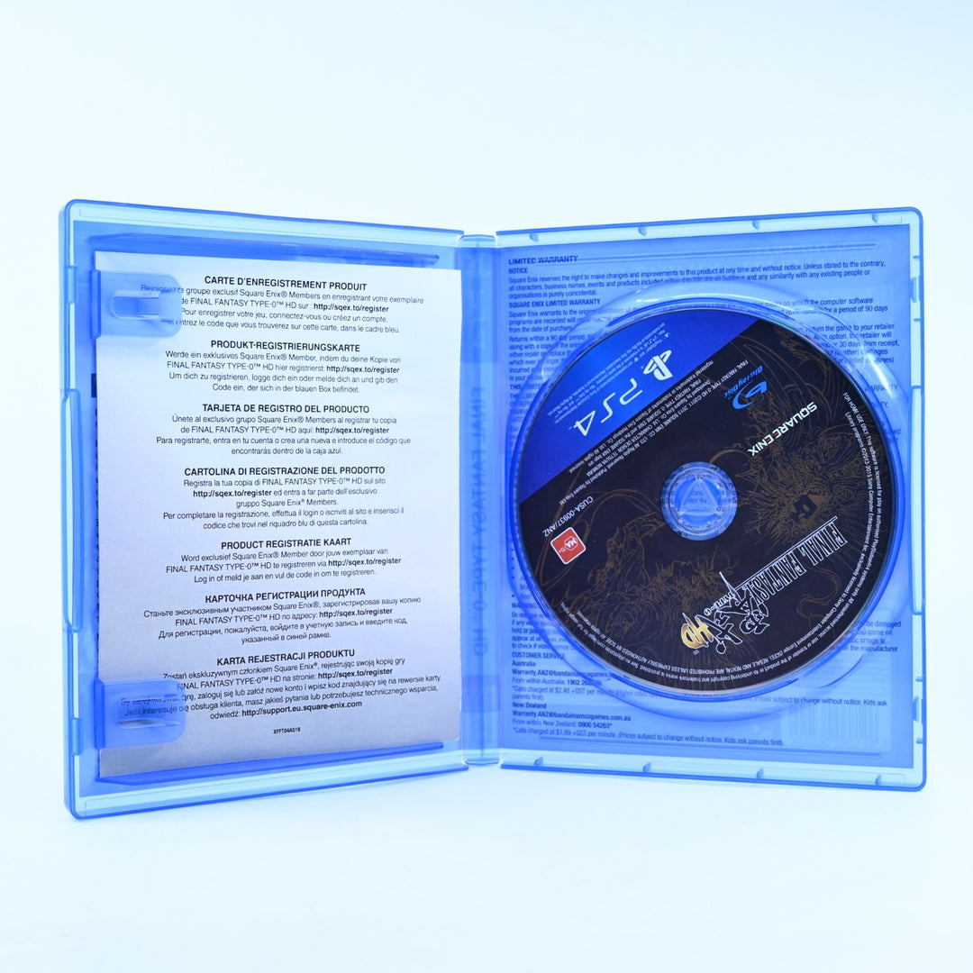 Final Fantasy Type-0 HD - Sony Playstation 4 / PS4 Game - MINT DISC!
