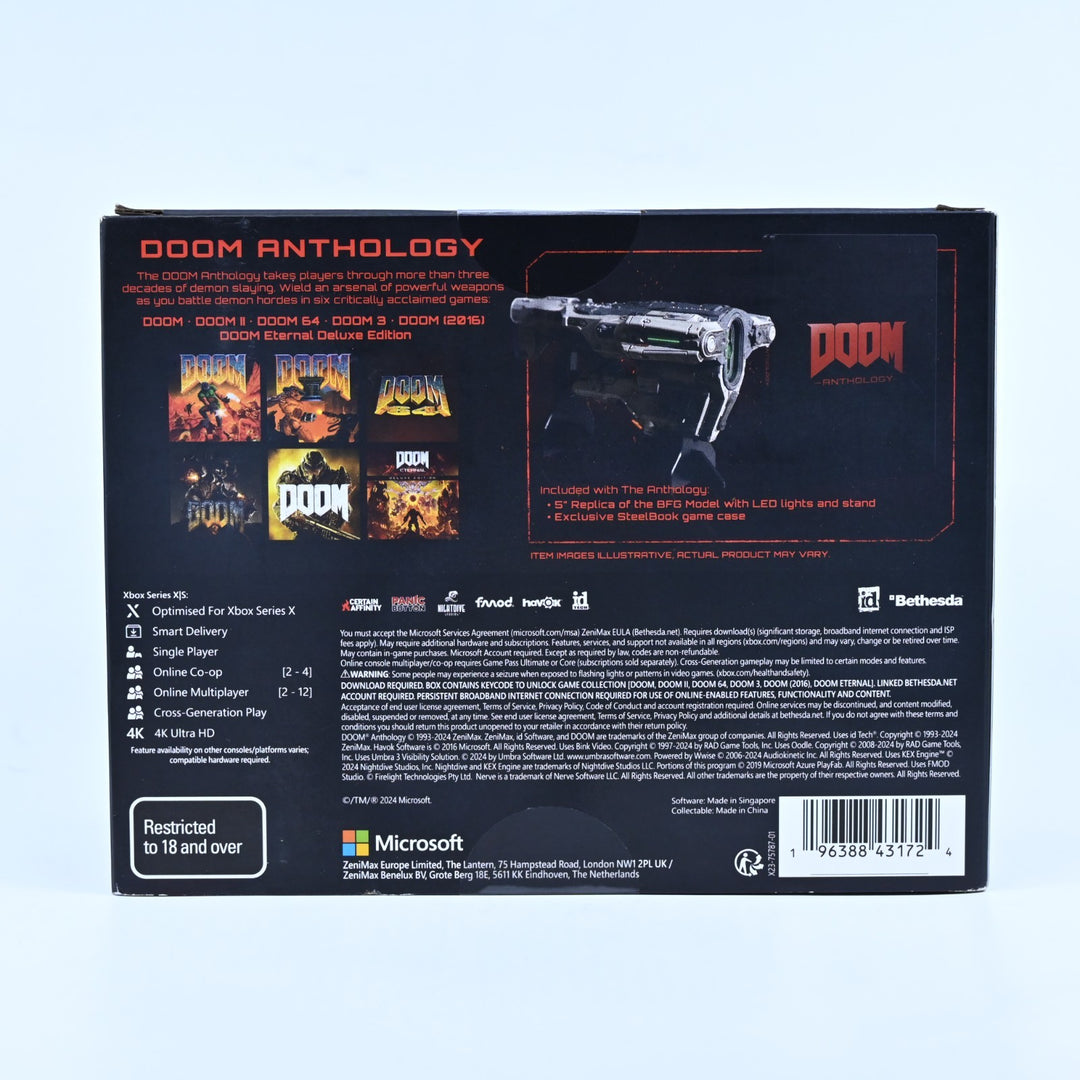 SEALED! Doom Anthology - (Code-In-A-Box) - Xbox One Game - PAL