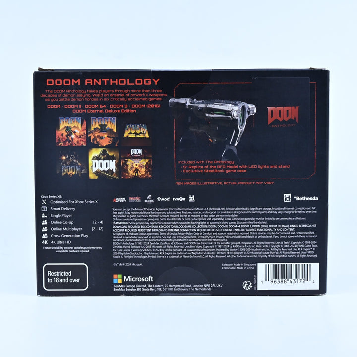 SEALED! Doom Anthology - (Code-In-A-Box) - Xbox One Game - PAL
