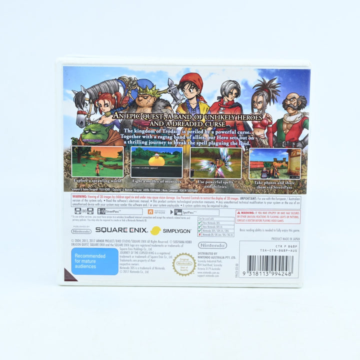 Dragon Quest VIII: Journey of the  Cursed King - Nintendo 3DS Game - PAL