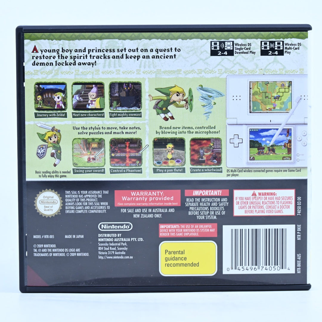 The Legend of Zelda: Spirit Tracks - Nintendo DS Game - PAL + Manual
