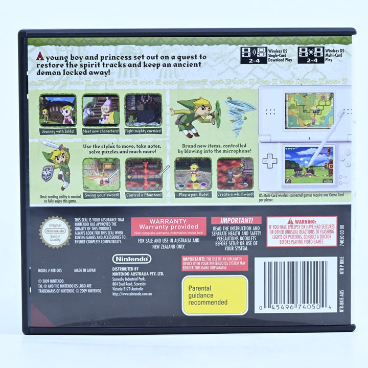 The Legend of Zelda: Spirit Tracks - Nintendo DS Game - PAL + Manual
