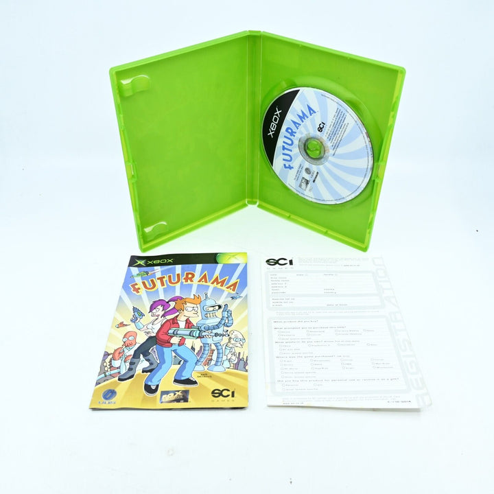 Futurama - Original Xbox Game + Manual - PAL - MINT DISC!