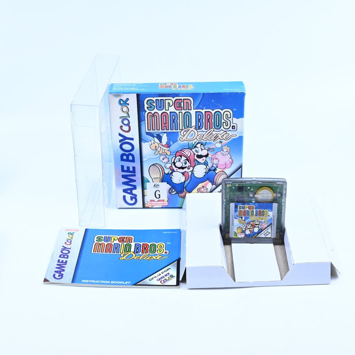 Super Mario Bros. Deluxe - Nintendo Gameboy Color Boxed Game - PAL - NEW BATTERY