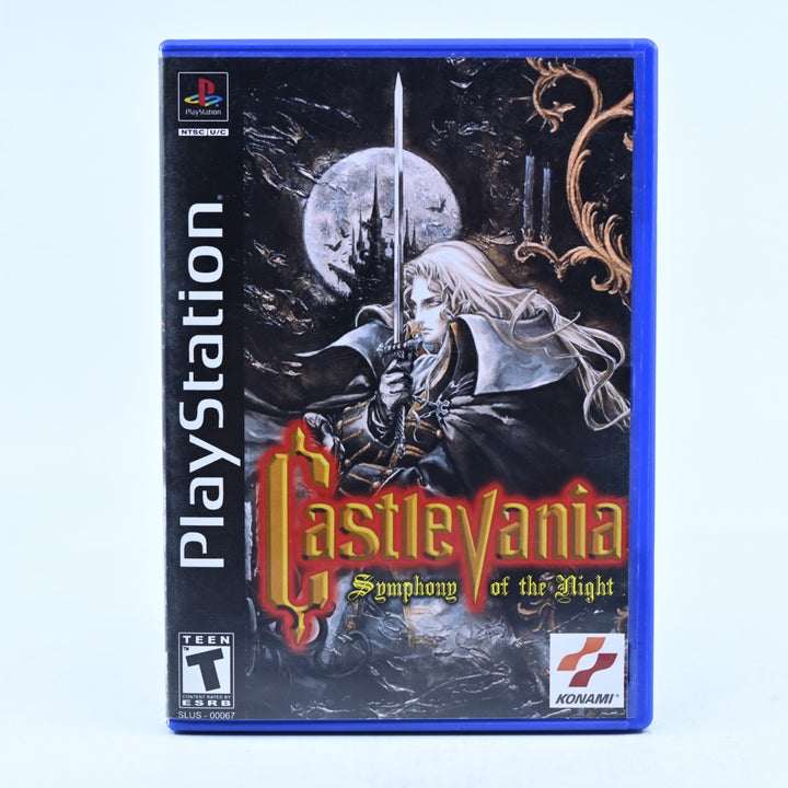 Castlevania: Symphony of the Night - PS1 Game + Manual - NTSC U/C - FREE POST!