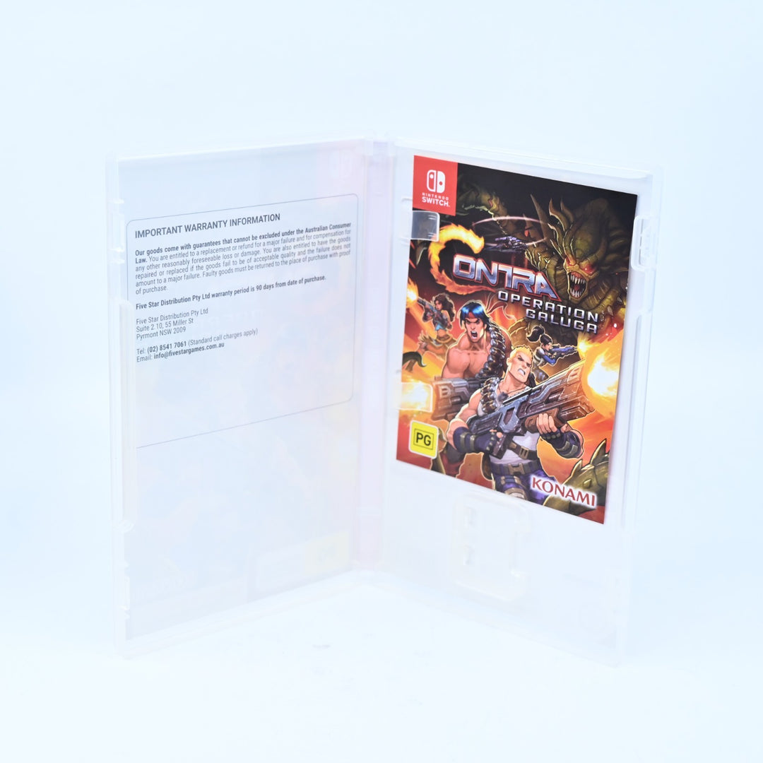Contra: Operation Galuga - Nintendo Switch Game - Download Code Only - FREE POST