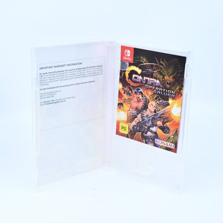 Contra: Operation Galuga - Nintendo Switch Game - Download Code Only - FREE POST