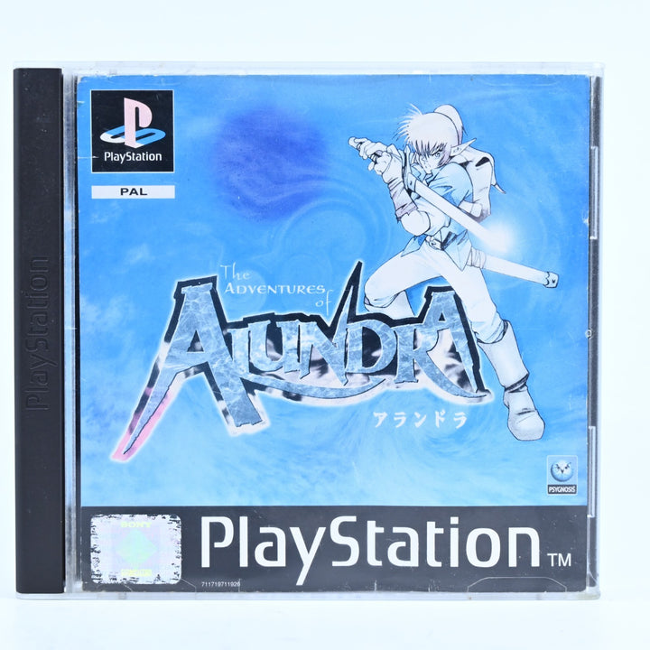 The Adventures of Alundra - PS1 Game + Manual - No Map - PAL - MINT DISC!