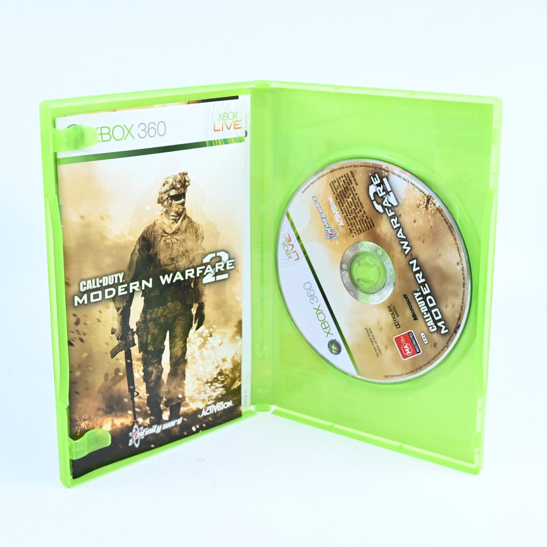 Call of Duty: Modern Warfare 2 - Xbox 360 Game + Manual - PAL - MINT DISC!