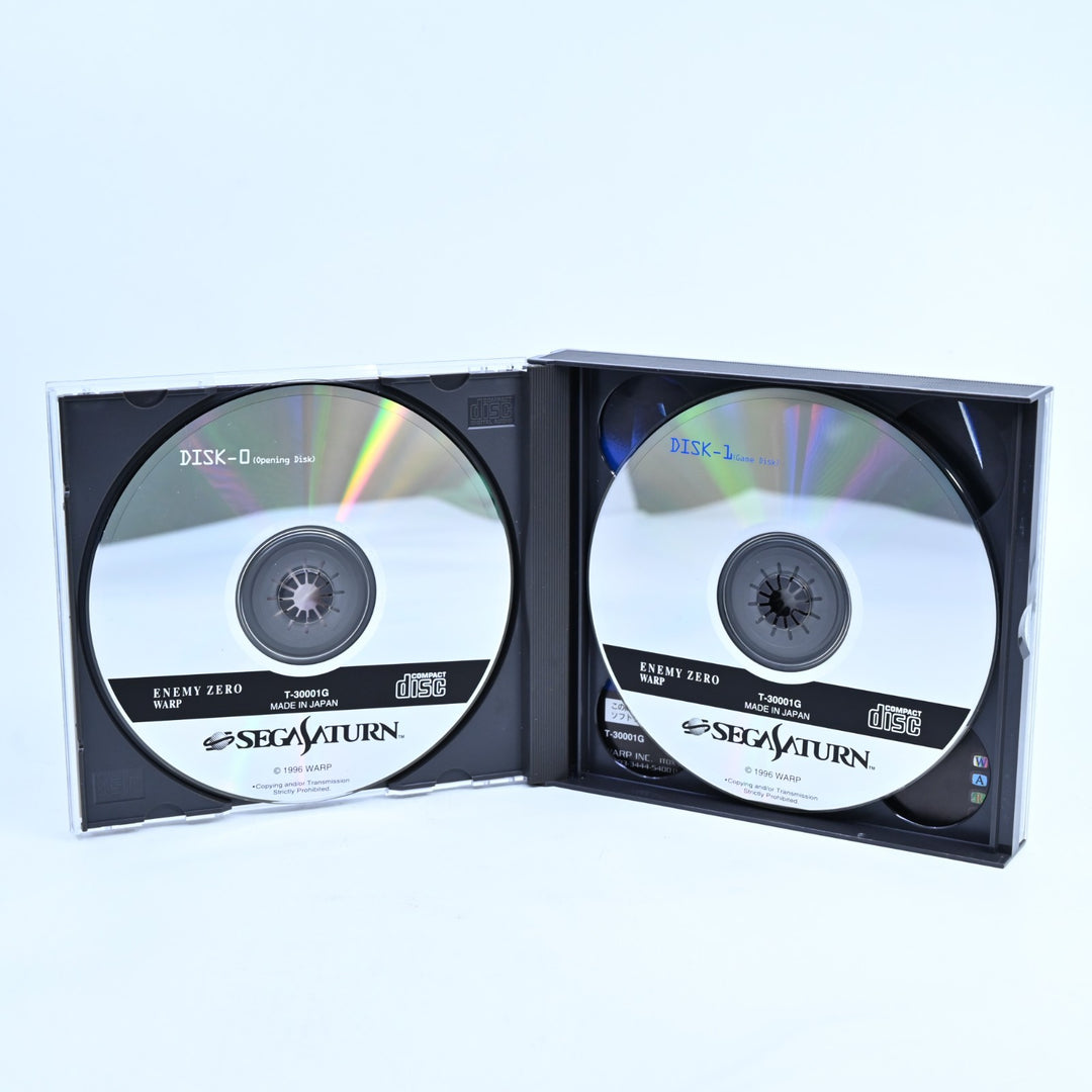 Enemy Zero - Sega Saturn Game + Manual - NTSC-J - MINT DISC!