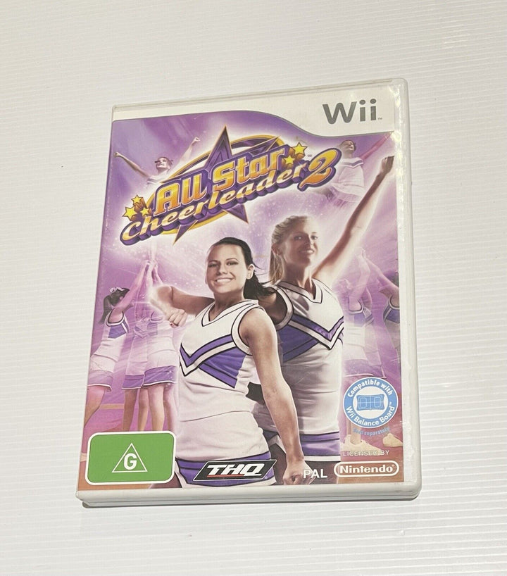 Allstar Cheerleader 2 - Nintendo Wii Game - PAL - FREE POST! test