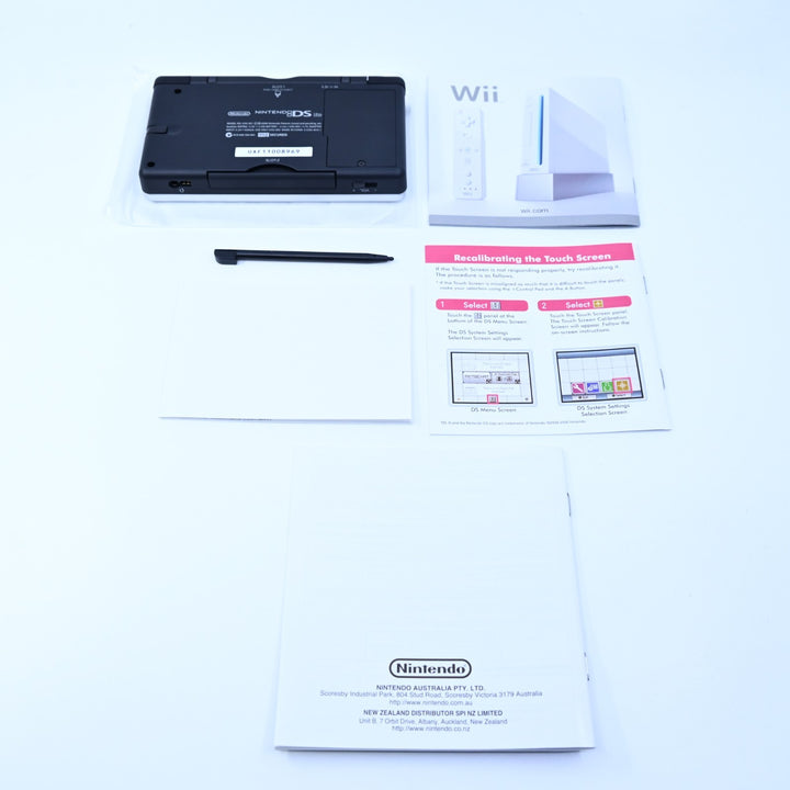 UNUSED! Special Edition Guitar Hero - Nintendo DS Lite Boxed Console - AUS PAL