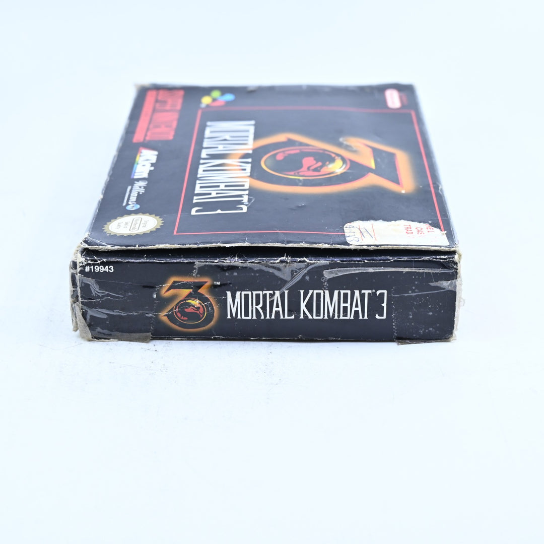 Mortal Kombat 3 - Super Nintendo / SNES Boxed Game - PAL - FREE POST!