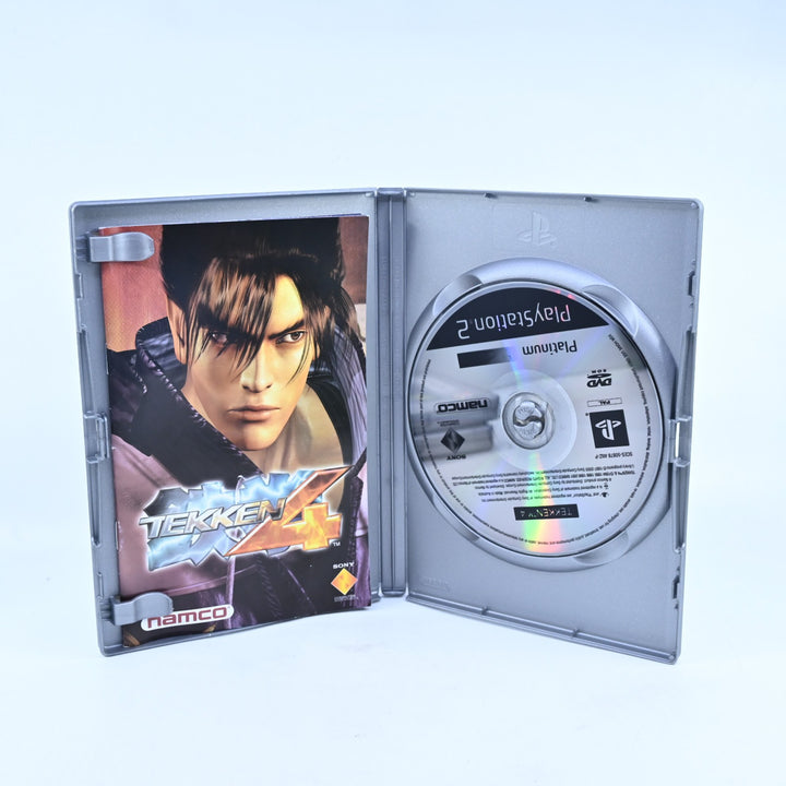Tekken 4 - Sony Playstation 2 / PS2 Game + Manual - PAL - NEAR MINT DISC!