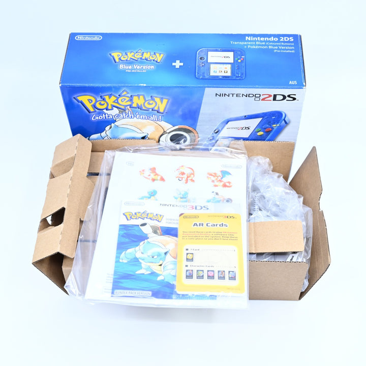 Pokemon Blue Edition - Nintendo 2DS Boxed Console - PAL - FREE POST!
