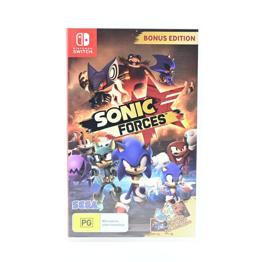 Sonic Forces Bonus Edition - Nintendo Switch Game - FREE POST!