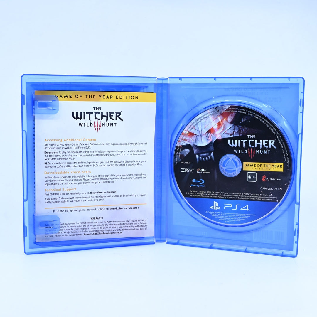 The Witcher 3: Wild Hunt - Sony Playstation 4 / PS4 Game - FREE POST!