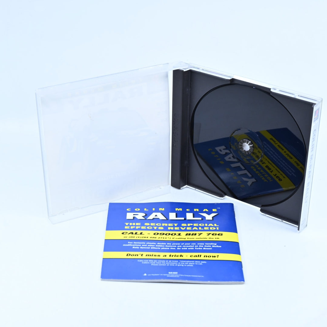 Colin McRae Rally - Sony Playstation 1 / PS1 Game + Manual - PAL - MINT DISC!
