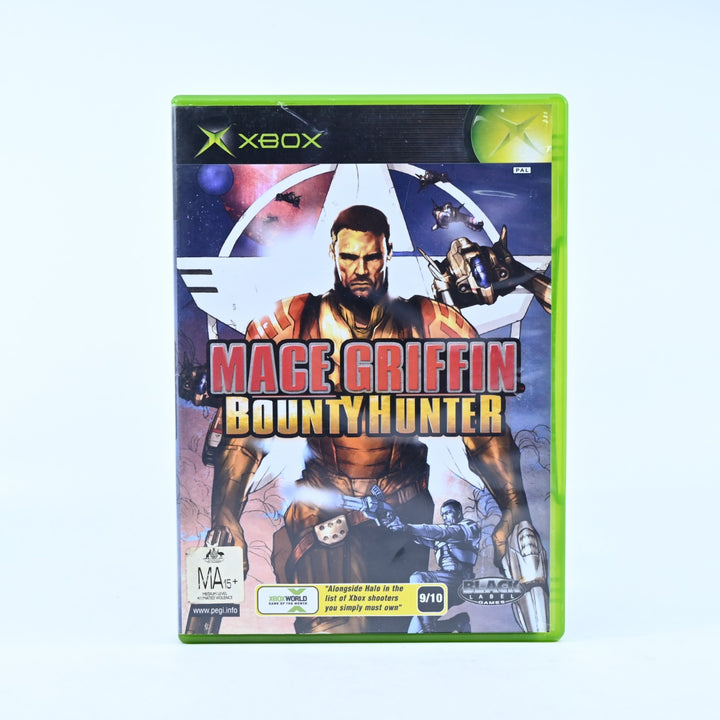 Mace Griffin Bounty Hunter - Original Xbox Game + Manual - PAL - MINT DISC!