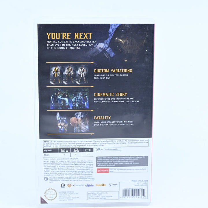 Mortal Kombat 11 - Nintendo Switch Game - FREE POST!