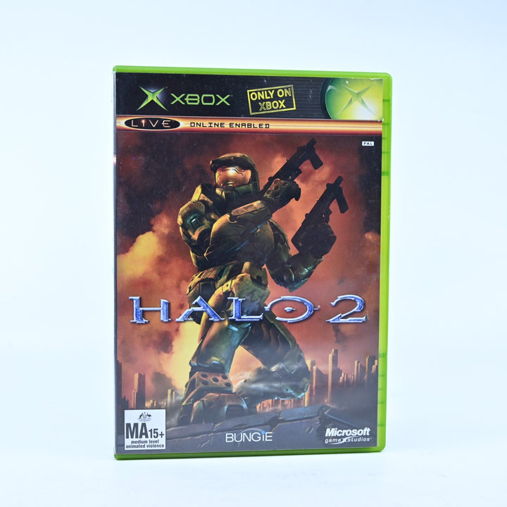 Halo 2 - Original Xbox Game + Manual - PAL