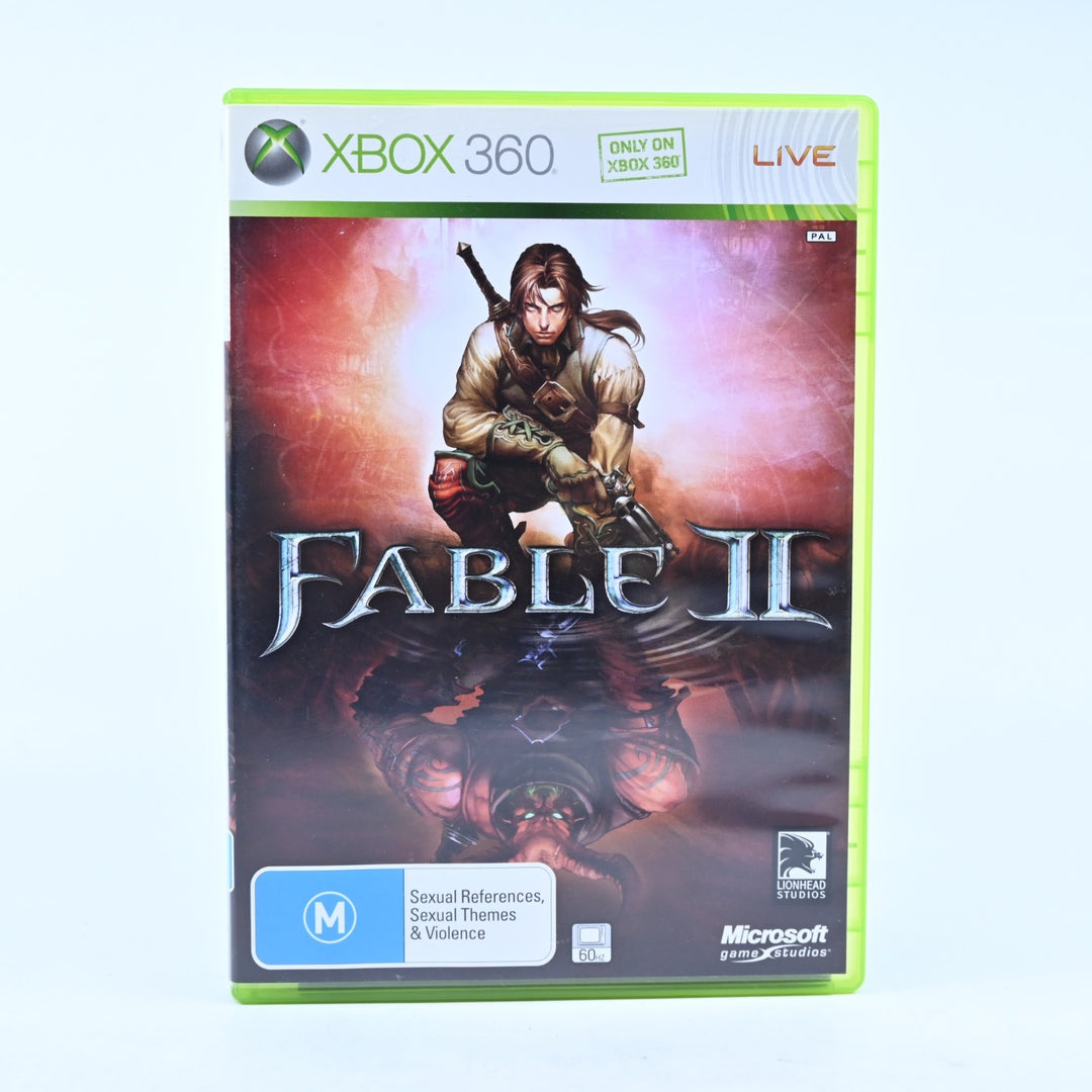 Fable II - Xbox 360 Game + Manual - PAL - MINT DISC!
