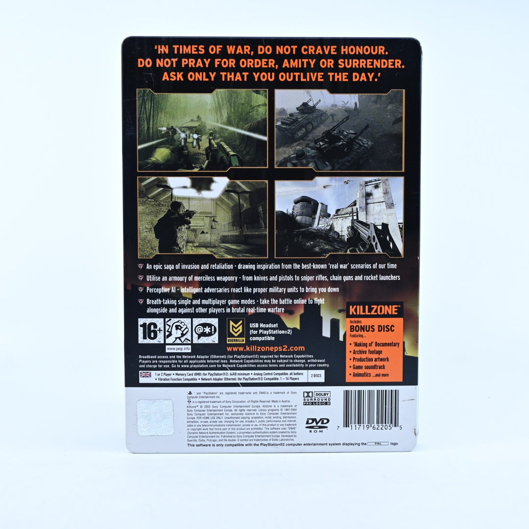 Killzone Collector's Edition - Sony Playstation 2 / PS2 Game + Manual - PAL