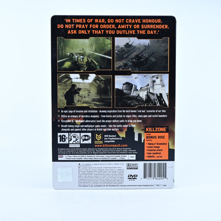 Killzone Collector's Edition - Sony Playstation 2 / PS2 Game + Manual - PAL