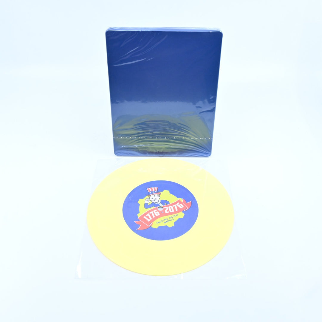 SEALED! Fallout 76 - Steelbook +  7" Record Take Me Home Country Roads  PS4 Game