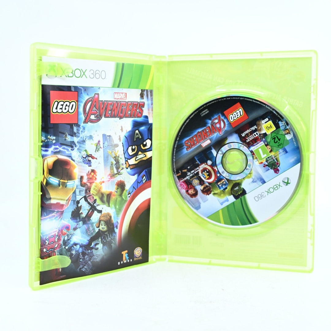 LEGO Marvel Avengers - Xbox 360 Game + Manual - PAL - MINT DISC!