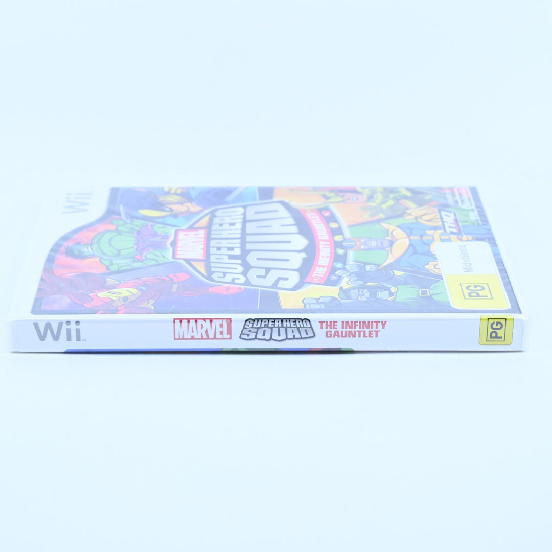 Marvel Super Hero Squad - Nintendo Wii Game + Manual - PAL - SEALED!