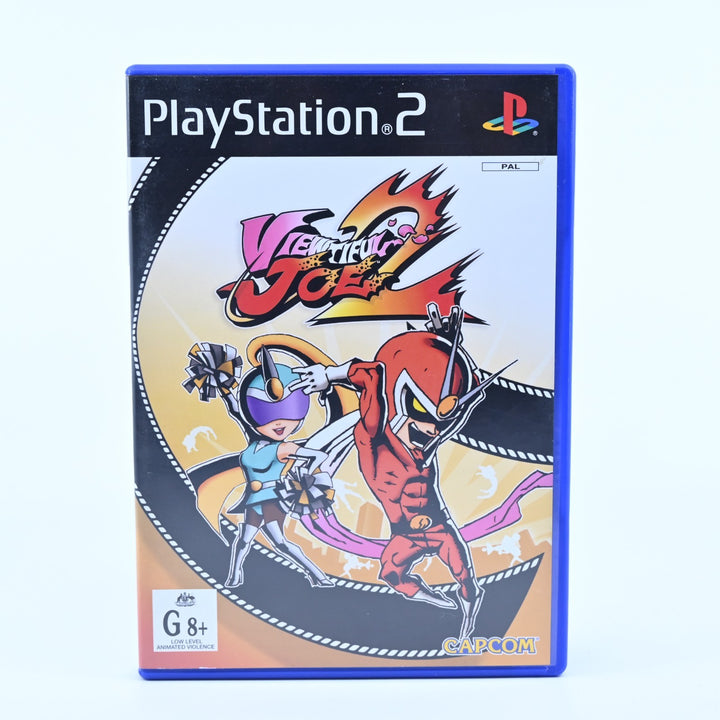 Viewtiful Joe 2 - Sony Playstation 2 / PS2 Game + Manual - PAL - MINT DISC!