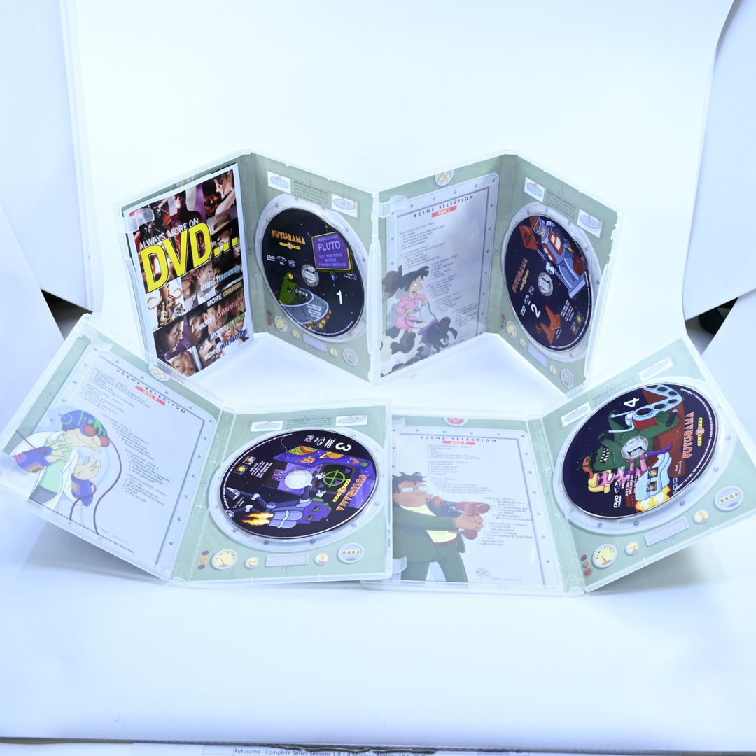 Futurama - Complete Series Seasons 1-8 + 4 Movies - Regions 1&4 - DVD