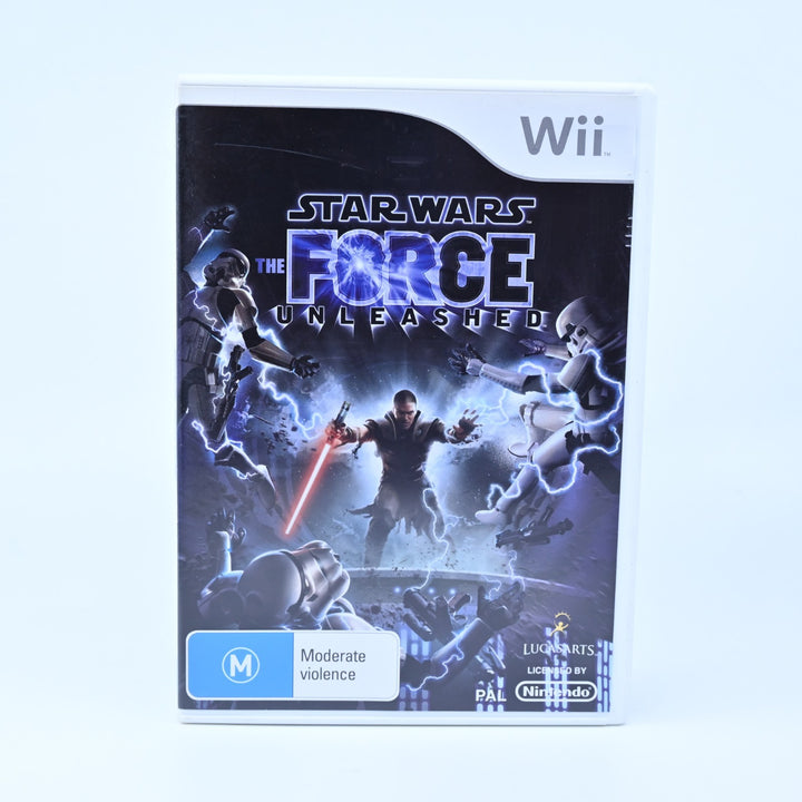 Star Wars: The Force Unleashed - Nintendo Wii Game + Manual - PAL - MINT DISC!