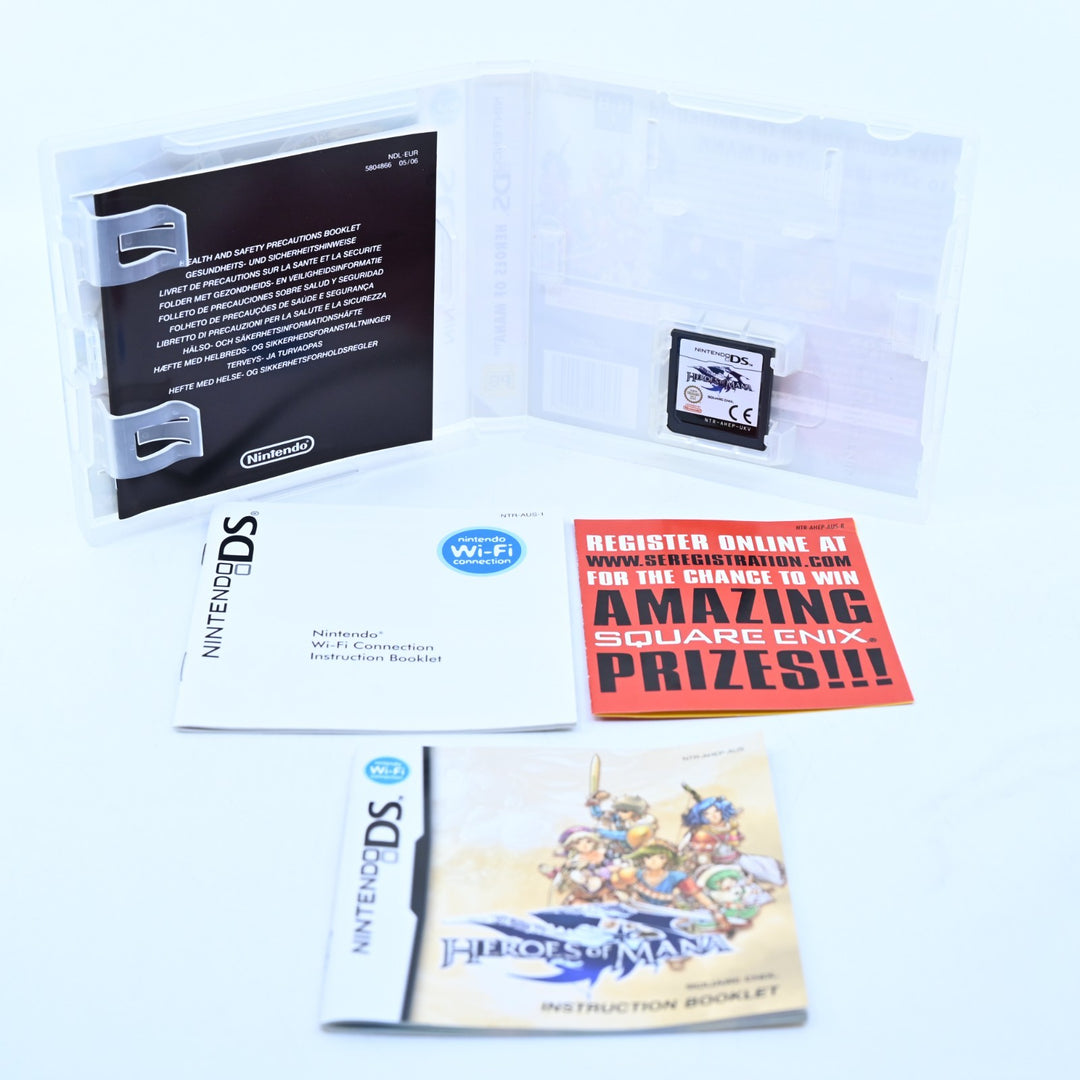 Heroes of Mana - Nintendo DS Game - PAL + Manual - FREE POST!
