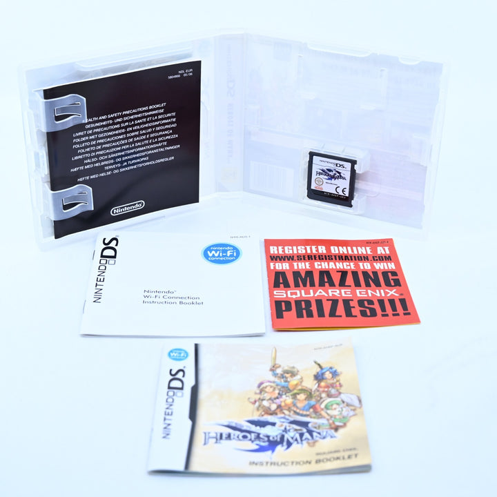 Heroes of Mana - Nintendo DS Game - PAL + Manual - FREE POST!