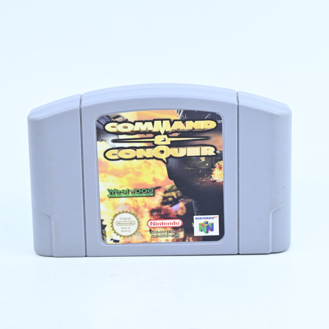 Command & Conquer - N64 / Nintendo 64 Boxed Game - PAL - FREE POST!