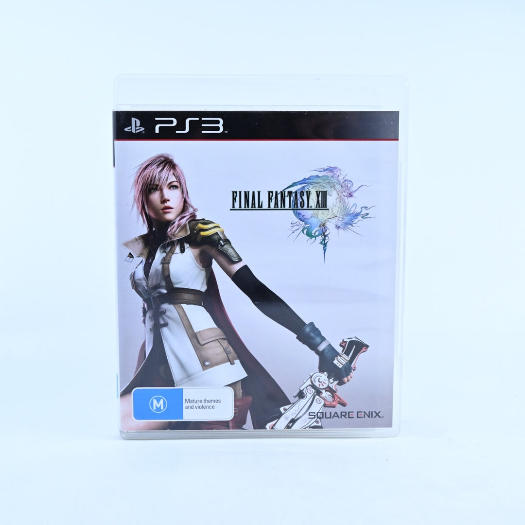 Final Fantasy XIII - Sony Playstation 3 / PS3 Game + Manual - MINT DISC!