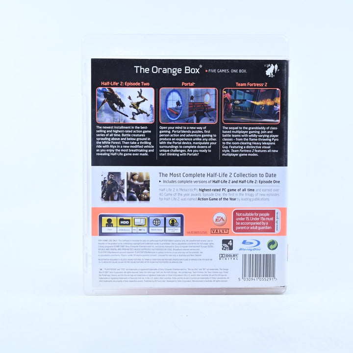 The Orange Box - Sony Playstation 3 / PS3 Game + Manual - MINT DISC!
