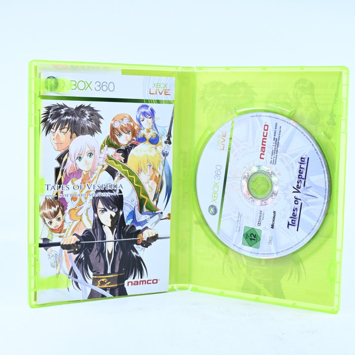 Tales of Vesperia - Xbox 360 Game + Manual - PAL - MINT DISC!