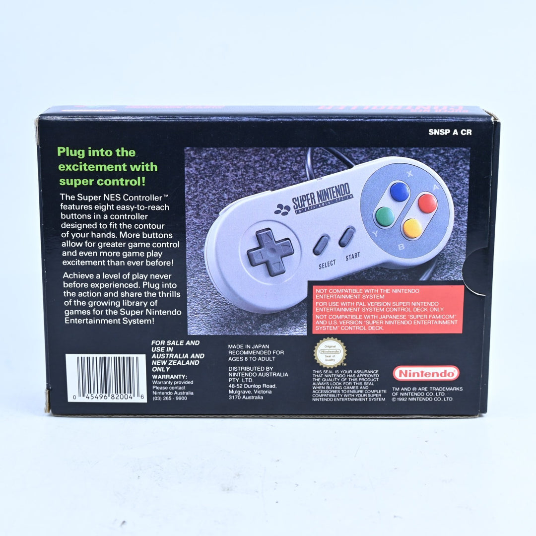 UNUSED! Official Super Nintendo SNES Boxed Controller SNES Accessory