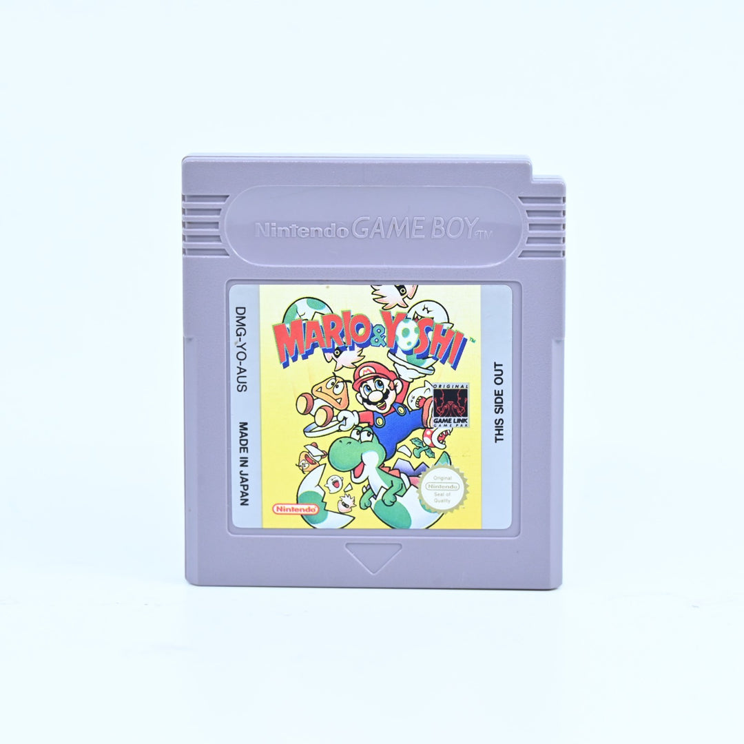 Mario & Yoshi - Nintendo Gameboy Boxed Game - PAL - FREE POST!