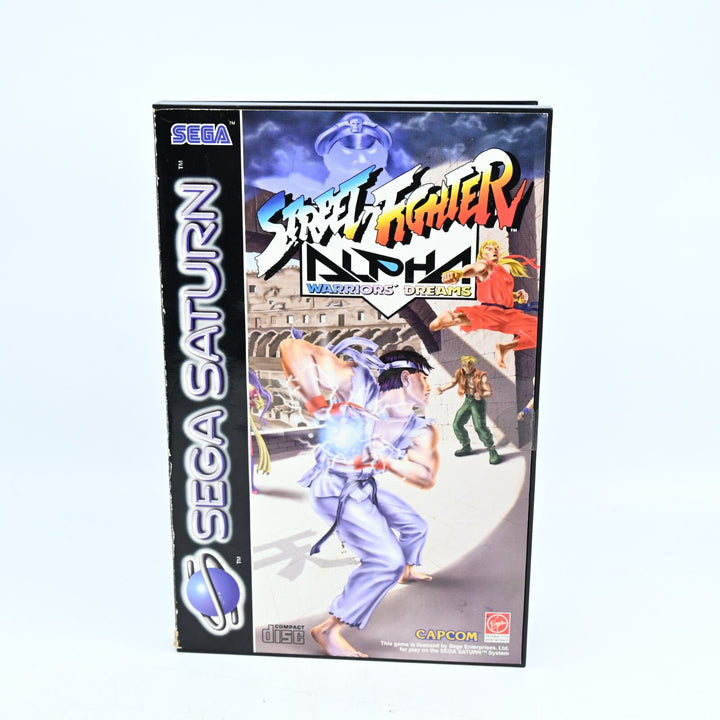 Street Fighter Alpha: Warriors' Dreams - Sega Saturn Game - PAL - MINT DISC!