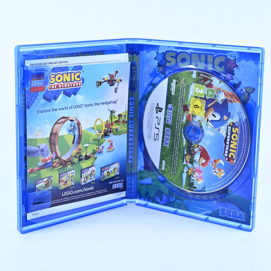 Sonic Superstars - Sony Playstation 5 / PS5 Game - MINT DISC!