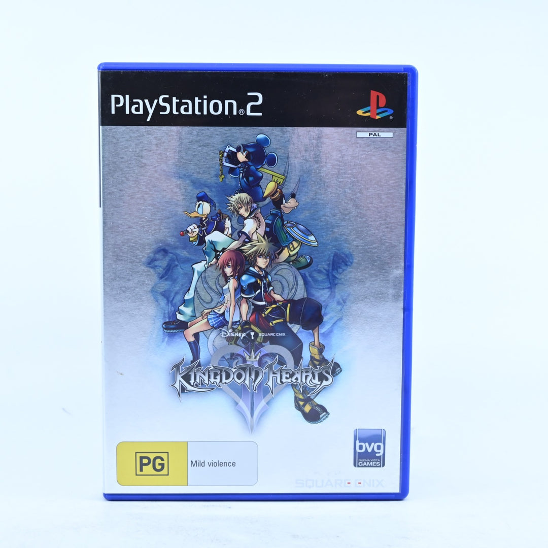 Kingdom Hearts II - Sony Playstation 2 / PS2 Game + Manual - PAL - MINT DISC!