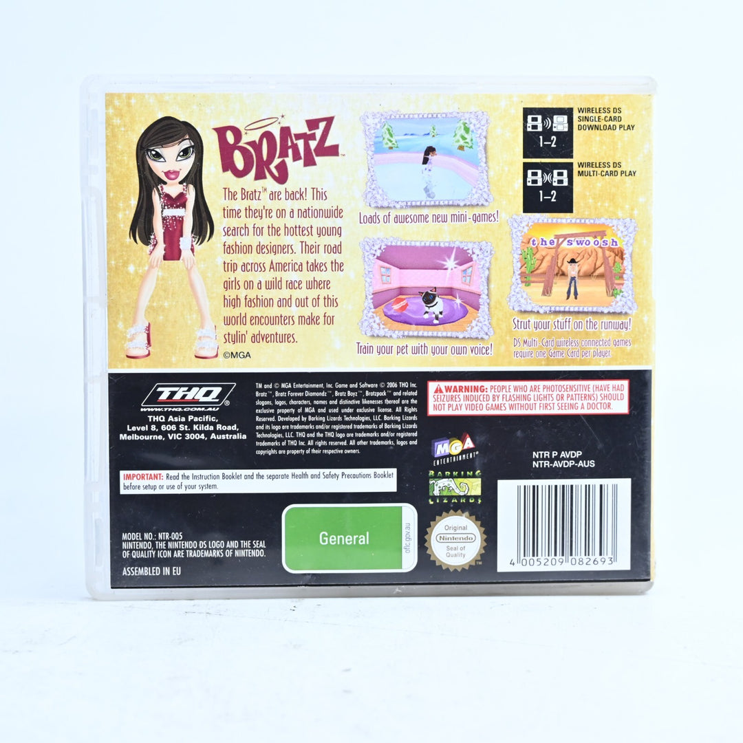 Bratz Forever Diamondz - Nintendo DS Game - PAL + Manual - Diamonds