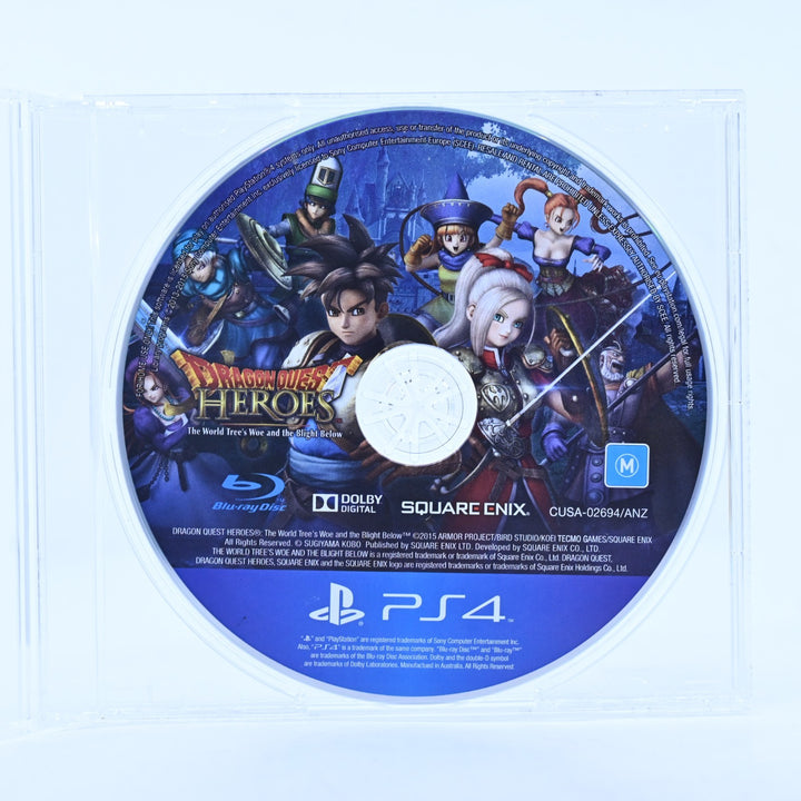 Dragon Quest Heroes - Sony Playstation 4 / PS4 Game - Disc Only - MINT DISC!