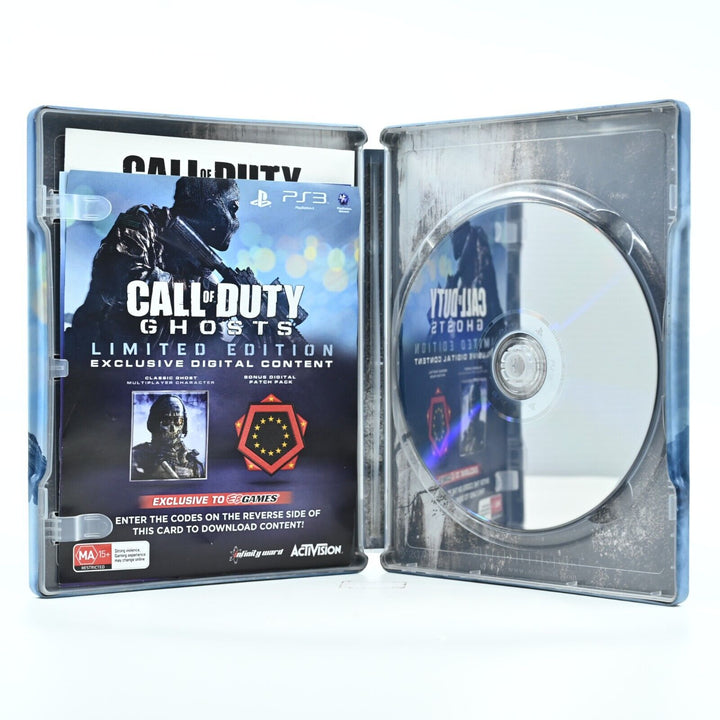 Call of Duty: Ghosts Steelbook Edition - Sony Playstation 3 / PS3 Game